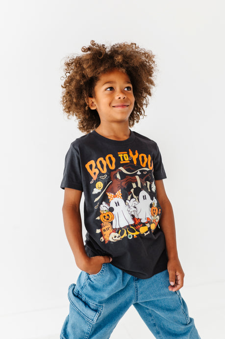 Boo to You | KIDS CHARCOAL TEE
