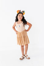Pocahontas (KIDS) | Sand Mesh DRESS
