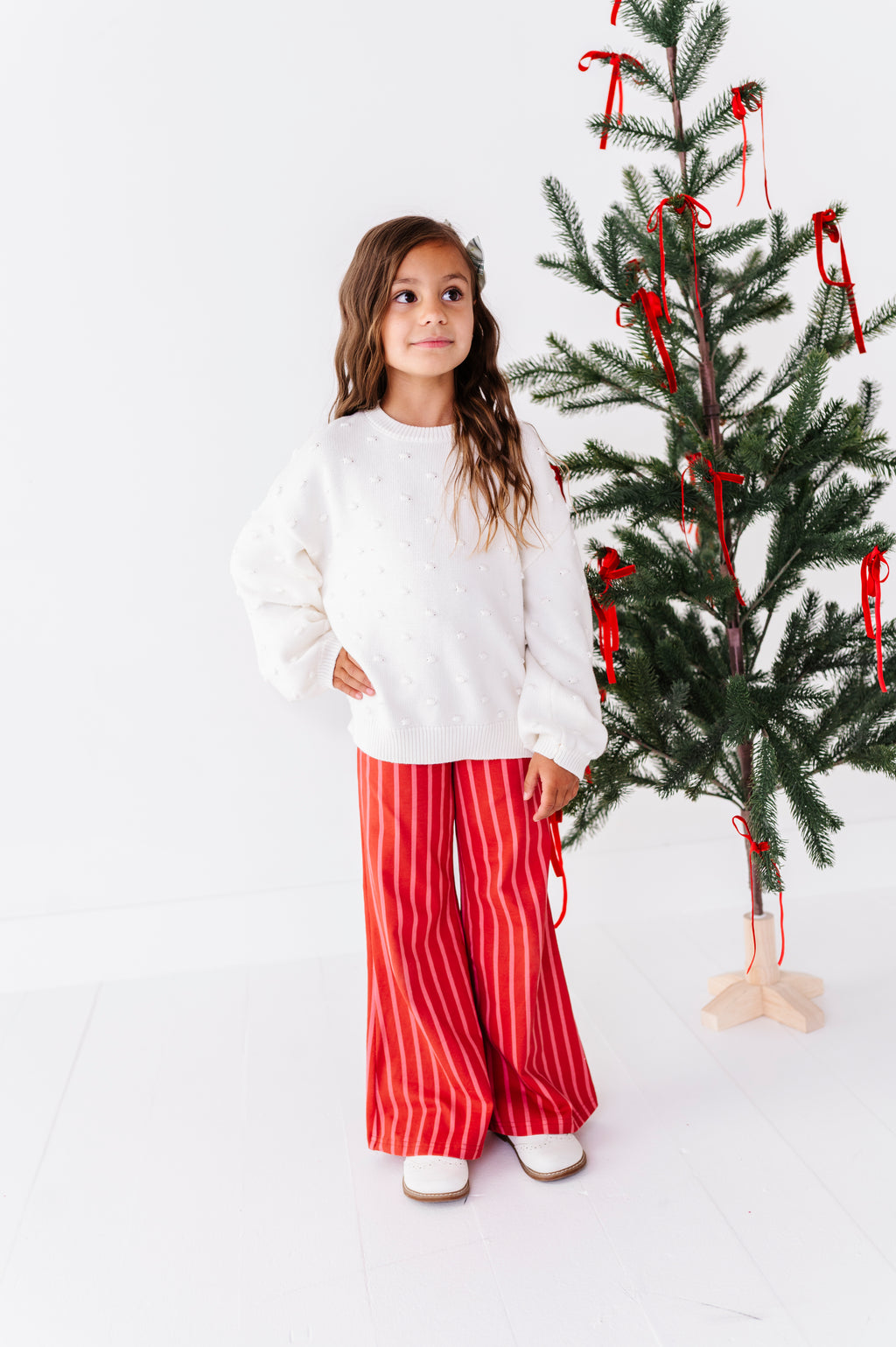 Ivory Bobble | Knit Sweater