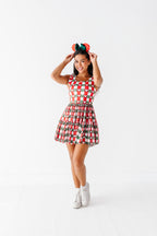 Park Plaid | ADULT Mesh Dress