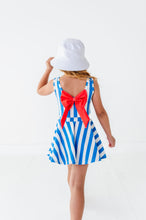 Load image into Gallery viewer, Mickey BLUE Stripes | 2-Piece Activewear SET
