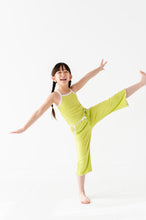 Load image into Gallery viewer, Lime Wedge | Tank + Wide Leg RIB Set