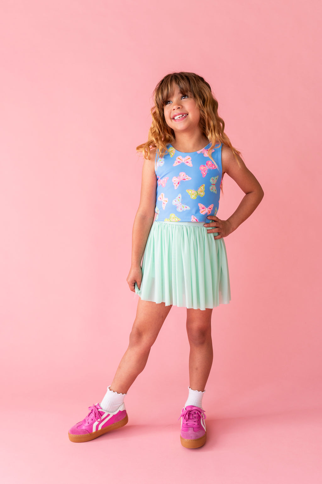 Butterfly Garden | Strappy Back Tank SET