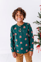 Gingerbread Lane | Button Henley