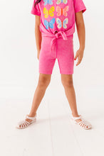 Load image into Gallery viewer, Bubblegum | RIBBED BIKER SHORTS