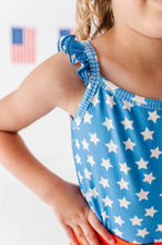 Load image into Gallery viewer, BLUE Stars | RIB TANK
