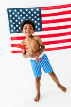 Load image into Gallery viewer, All Star Stripe | BOYS Swim Shorts