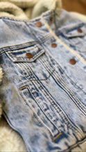 Load image into Gallery viewer, DENIM-SHERPA JACKET (kids + adults)