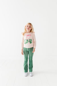 Shamrock Cherries | Pink Ruffle Long Sleeve