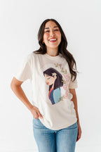 Mulan | ADULT tee (CROP + FULL LENGTH HERE)
