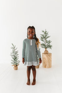 Green Stripes | NIGHTGOWN