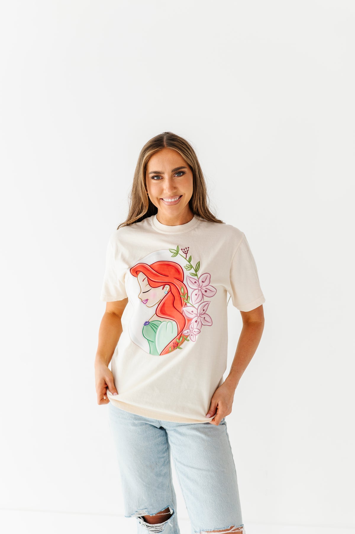 Ariel | ADULT tees (*CROP + FULL LENGTH HERE)