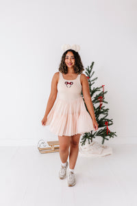 Wreath Ears | (ADULT) Mesh TAN DRESS