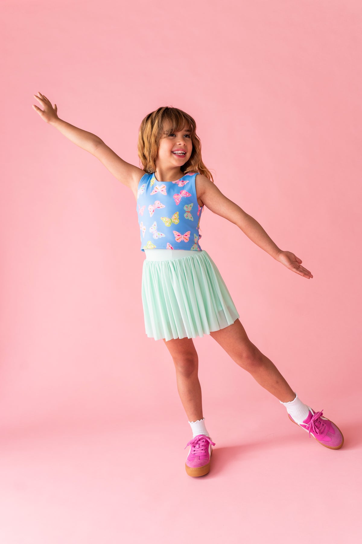 Butterfly Garden | Strappy Back Tank SET