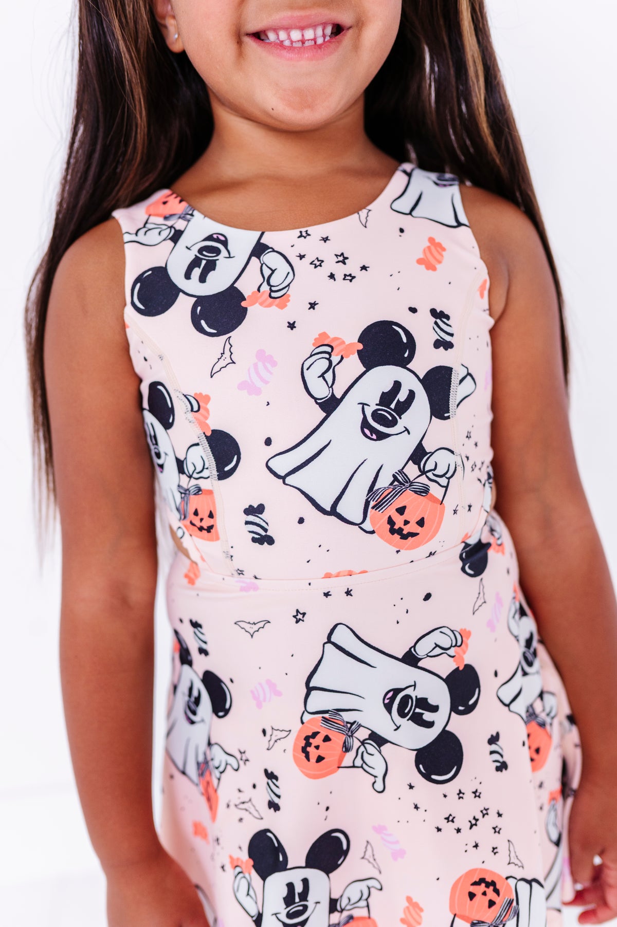 Trick-or-Treat Mickey Ghost | OPEN SIDE ACTIVE DRESS