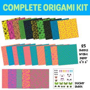 Neon Origami DIY Kit