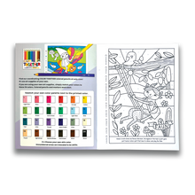 Load image into Gallery viewer, Color By Number Coloring Book (Mythical Friends)