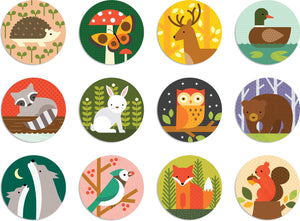 Matching Game (FOREST ANIMALS)