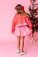 Pink | Bow Bubble Skort