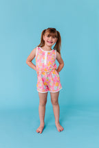 Tutti Fruitti Blossom | TERRY TANK ROMPER