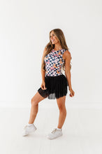 Load image into Gallery viewer, Checkered Minnie Pumpkins | ADULT TANK