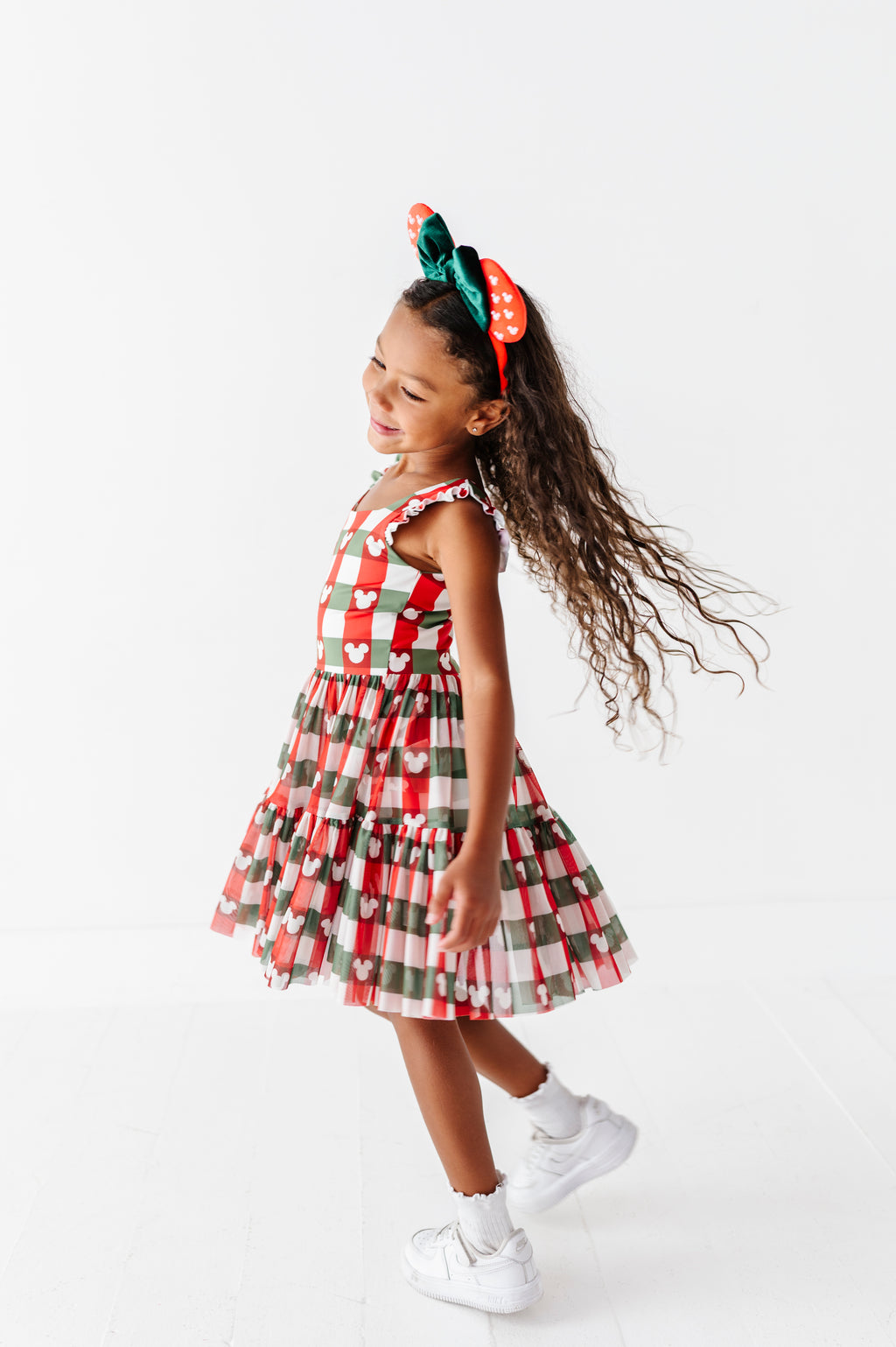 Park Plaid | KIDS Mesh Dress