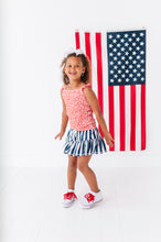 Load image into Gallery viewer, Navy Stripe Skort
