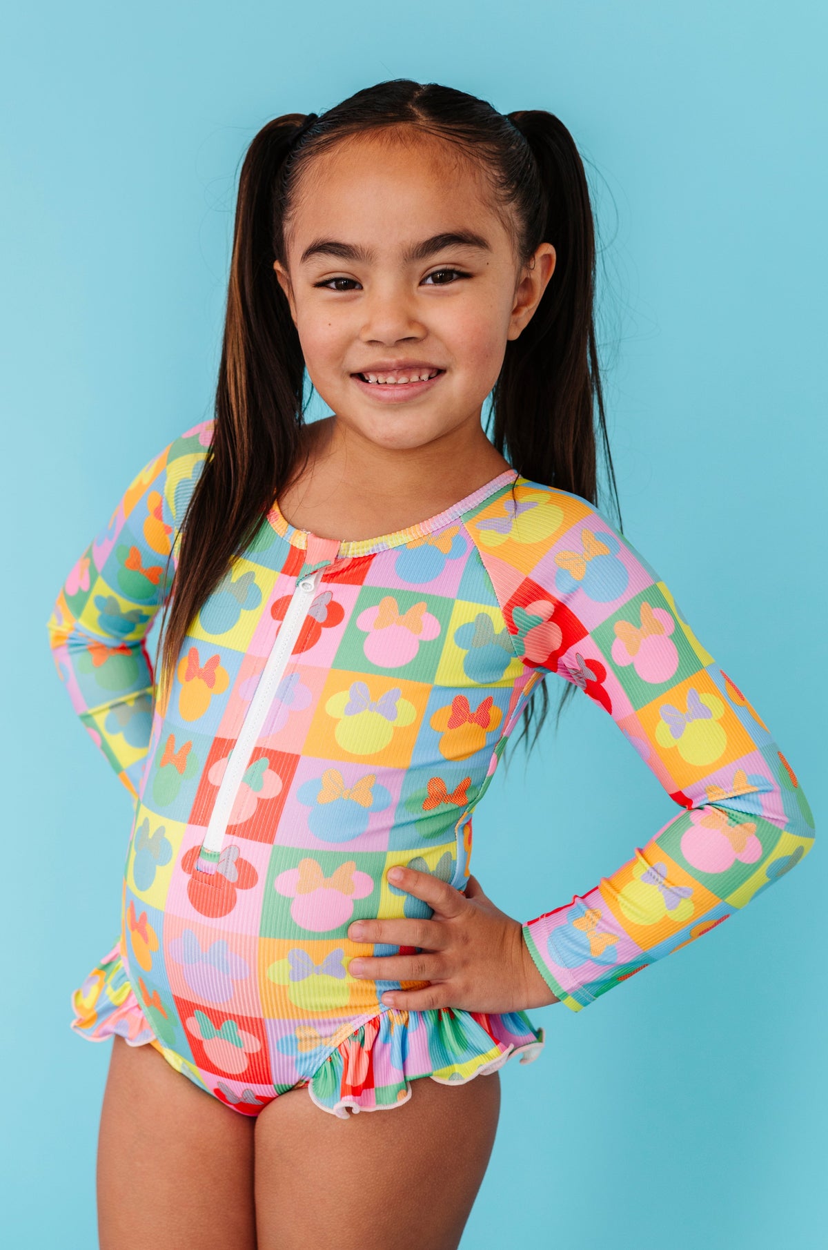 Pop Art Minnie | ONE-PIECE Rashguard Suit