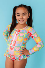 Load image into Gallery viewer, Pop Art Minnie | ONE-PIECE Rashguard Suit