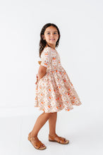 Load image into Gallery viewer, Harvest Charm | Bow Back Twirl Dress