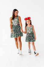 Load image into Gallery viewer, Mickey's Evergreen Check | ADULT Mesh Dress