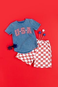 Red Check | BOYS Shorts