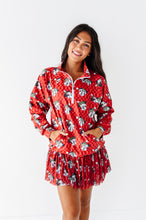 Load image into Gallery viewer, Minnie's Holly Check | ADULT 1/4th ZIP