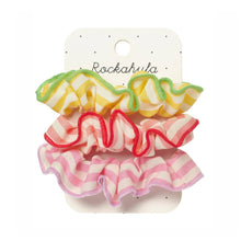 Load image into Gallery viewer, Candy Stripe Scrunchies (3 pack)
