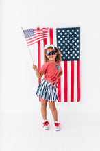 Load image into Gallery viewer, Navy Stripe Skort