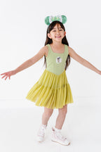 Tiana (KIDS) | Pistachio Mesh DRESS
