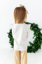 Load image into Gallery viewer, Nutcracker | WHITE Graphic Ruffle Shirt