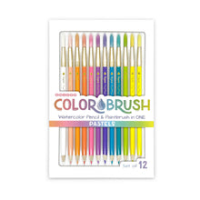 Load image into Gallery viewer, COLORBRUSH PASTELS (watercolor pencil/paintbrush combo)