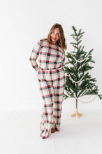 Load image into Gallery viewer, Holiday Plaid | WOMEN'S Long Sleeve Top
