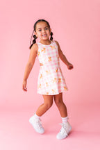 Puppy Picnic | Open Sides Active Dress (with shorts!)