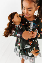 Load image into Gallery viewer, Christmas Doggies | DOLL DRESS