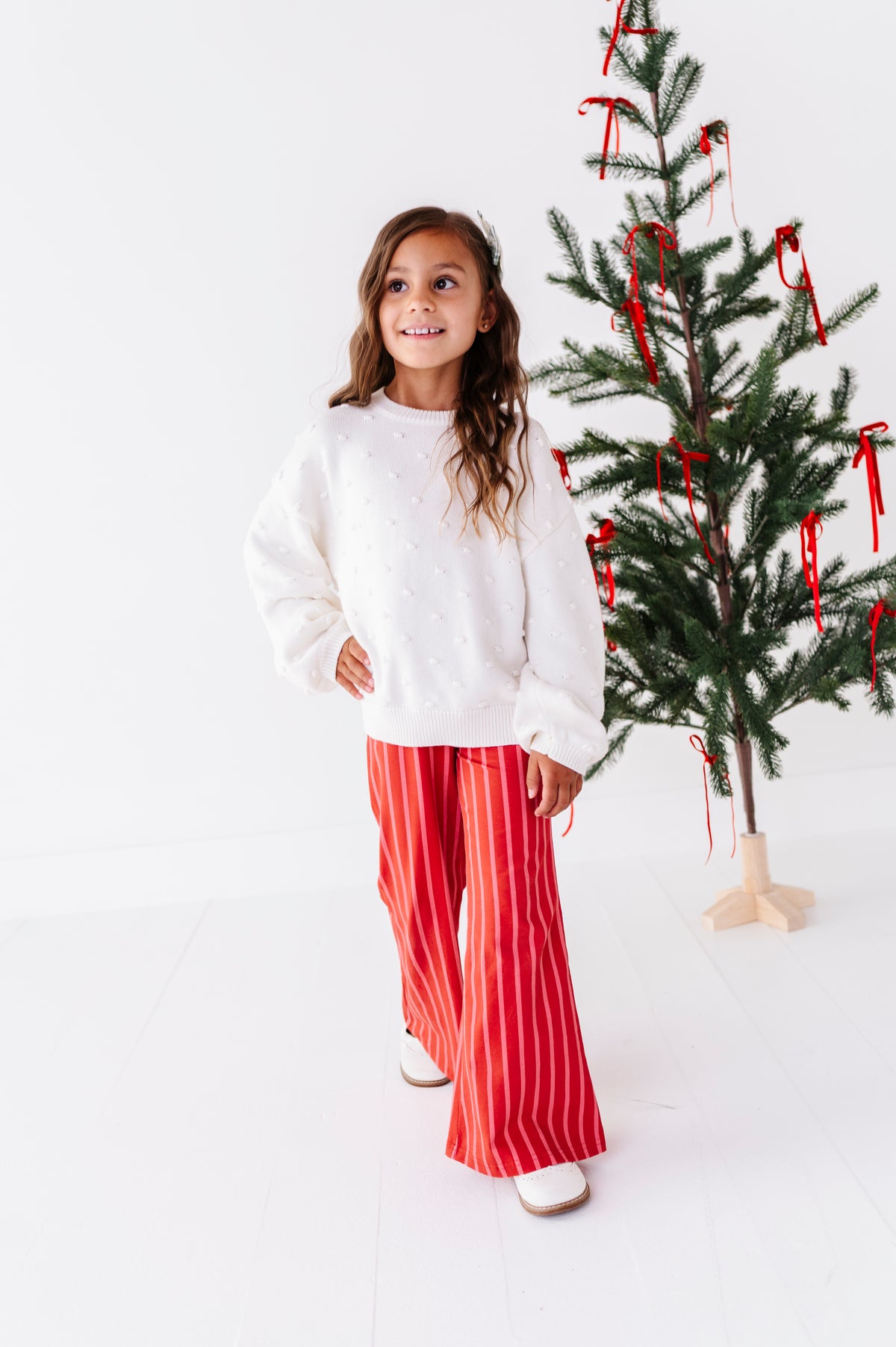Ivory Bobble | Knit Sweater