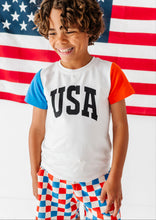 Load image into Gallery viewer, USA Colorblock | UNISEX TEE