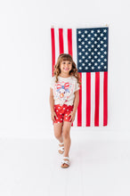 Load image into Gallery viewer, Red Navy Dotty | Biker Shorts