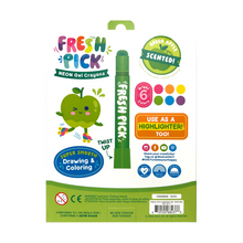 Load image into Gallery viewer, Fresh Pick Apple Scented Gel Crayons