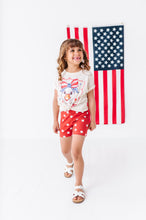Load image into Gallery viewer, Red Navy Dotty | Biker Shorts