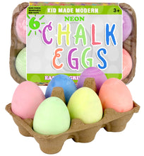 Load image into Gallery viewer, Neon Chalk Eggs (6 pack)
