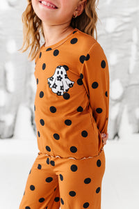 Floral Ghostie Dotted | 2-Piece Bamboo Set