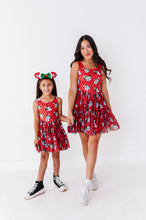 Load image into Gallery viewer, Minnie's Holly Check | ADULT Mesh Dress