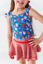 Freedom Floral | RIB TANK